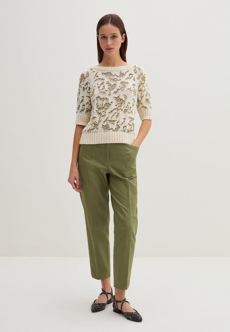 Stefanel Broek groen Stefanel Broek groen