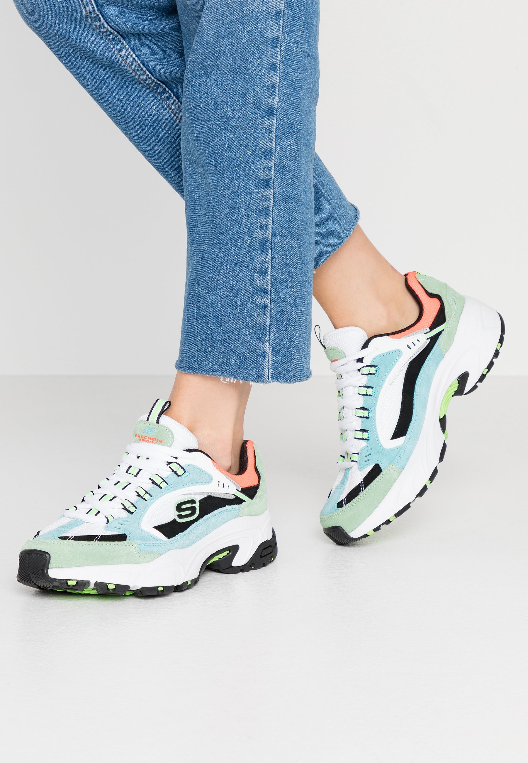 STAMINA Sneakers bluegreenwhiteblack STAMINA Sneakers bluegreenwhiteblack