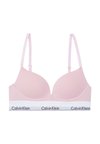 PLUNGE ICON - Grudnjak s naramenicama koje se postavljaju na više načina / bez naramenica - buff pink