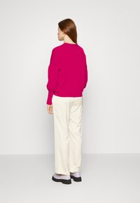 YAS YASFONNA CARDIGAN - Casaco de malha - beetroot purple