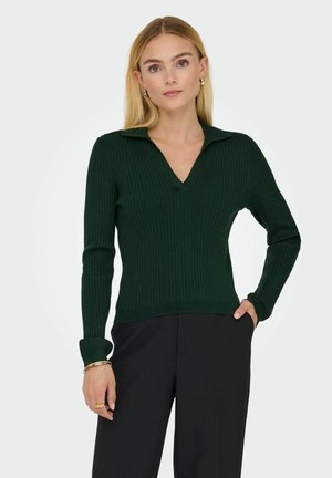 ONLKAYA V NECK - Trui - scarab