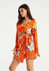 Liquorish Day dress - orange