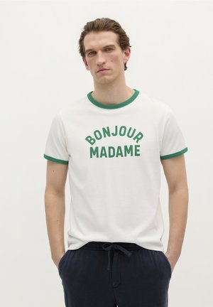 Scalpers BONJOUR TEE - T-shirt con stampa - green