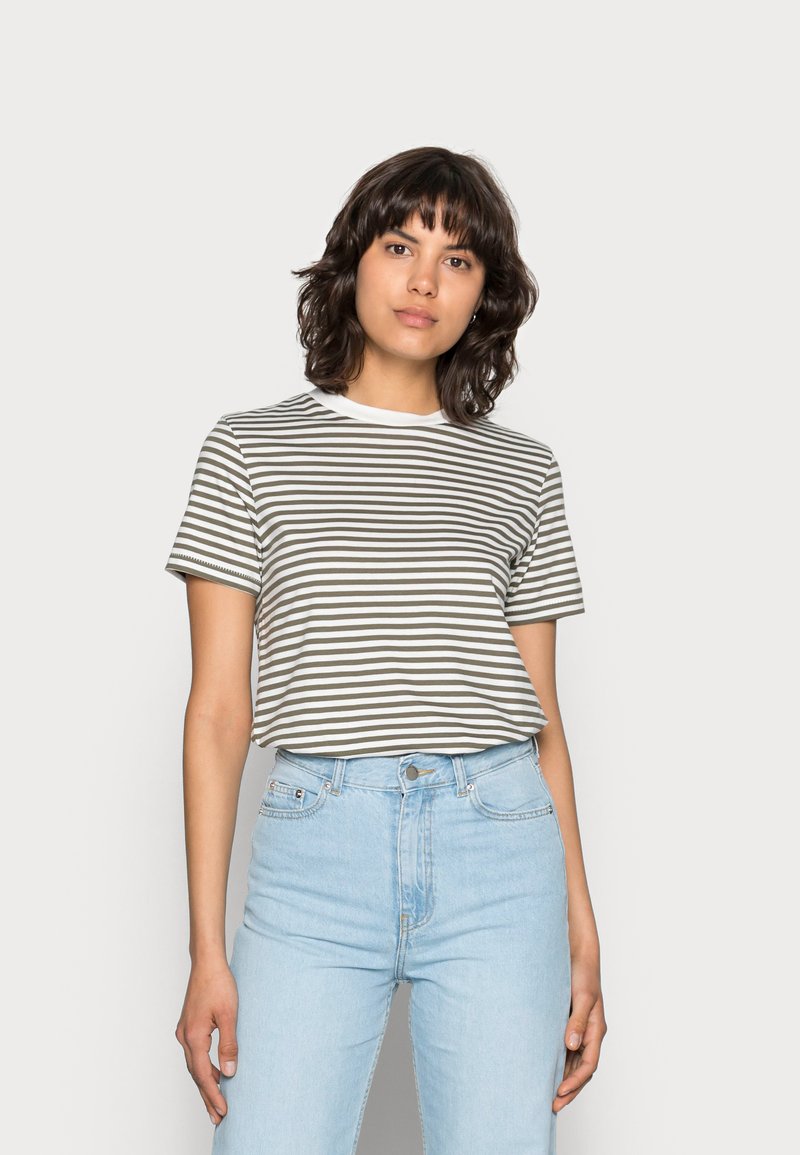 Selected Femme T-shirt estampada - kalamata