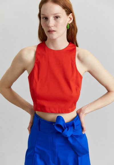 Sara Battaglia CROP  - Débardeur - aperol