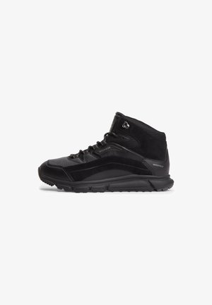 Tommy Hilfiger, HILFIGER WP MIX CHUKKA RUNNER - High-top trainers - triple black
