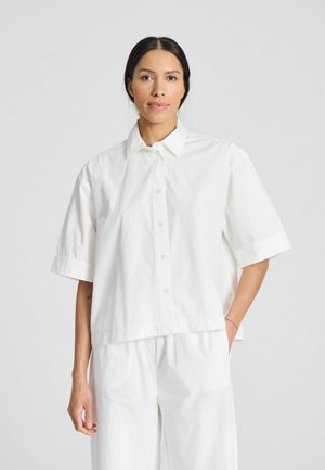Astrid S/S poplin - Paitapusero - whisper white
