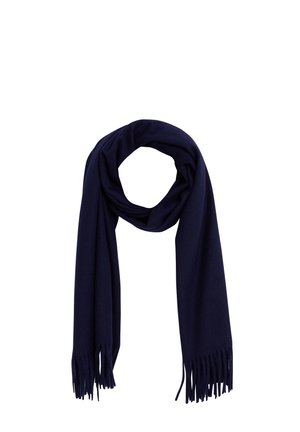 UNIE À FRANGES - Bufanda - bleu foncé  marine