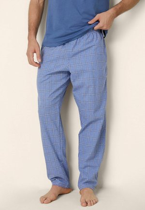 Yamamay DAILY - Pyjama bottoms - blue denim checkered