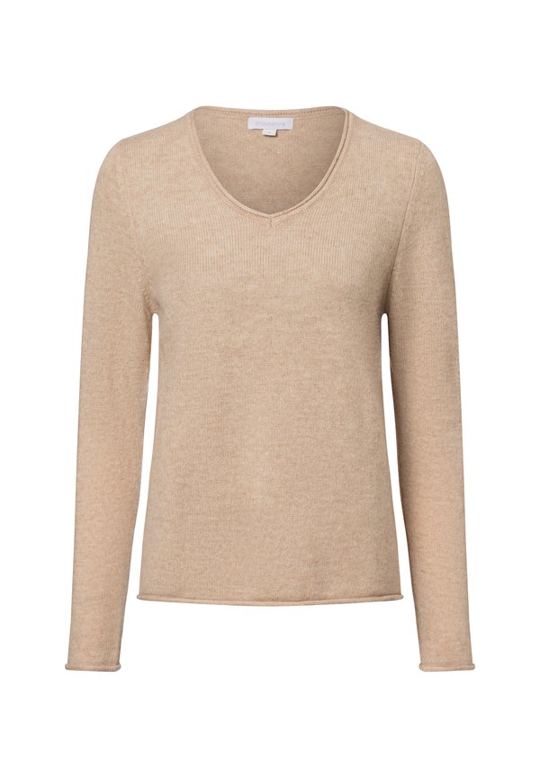 Strickpullover - sand