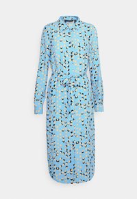 Vero Moda Tall VMNYA CATCH CALF SHIRT DRESS  - Skjortekjole - little boy blue/nuna