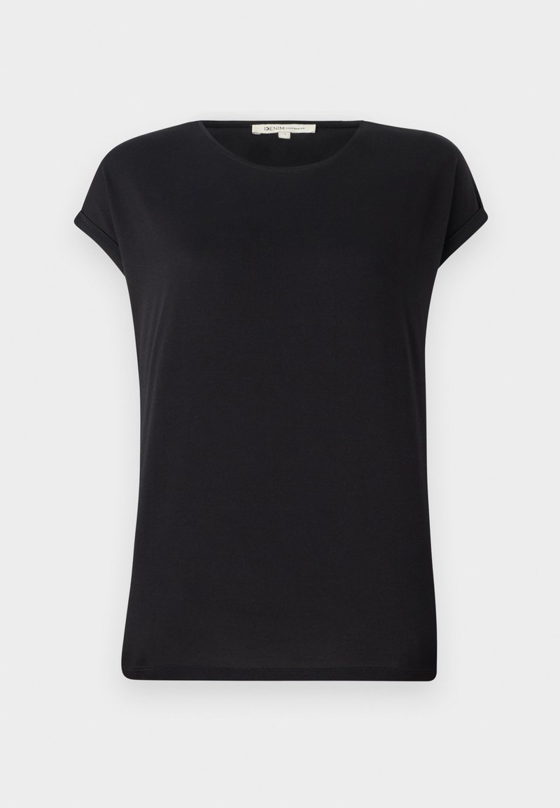 Tom Tailor Denim T-shirt basic zwart