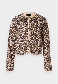 ONLANNABELL LEO TIE JACKET - Ελαφρύ μπουφάν - humus