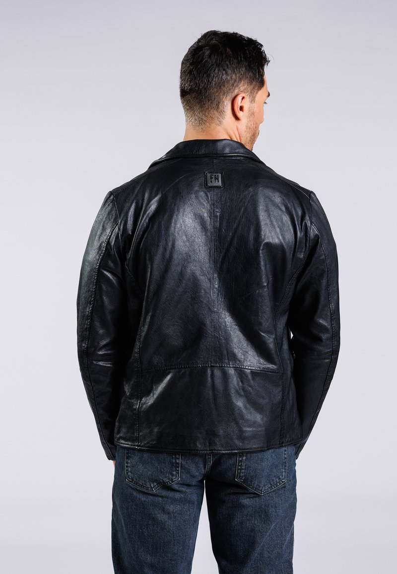 Giacca Biker Giubbino Pelle Uomo Zalando Leather Jacket Giacca
