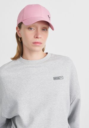 OVERSIZED CREW - Sudadera - flat light gray heather