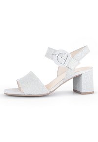 Gabor Sandaler - silber light grey