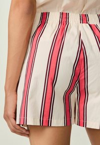Next ELASTICATED WAIST REGULAR FIT - Shorts - red ecru stripe