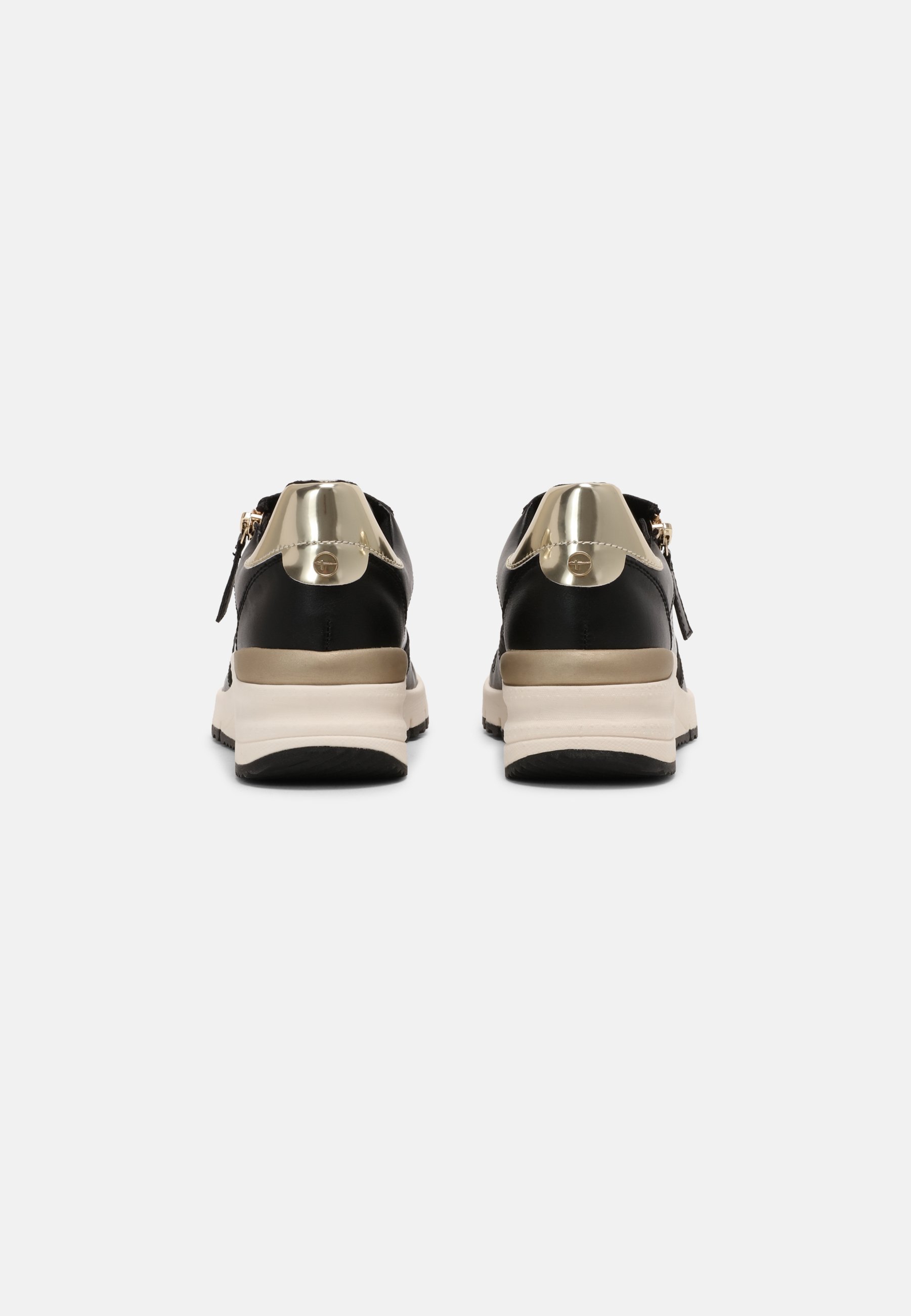 Tamaris Sneakers laag - black / gold/Zwart - Zalando.nl