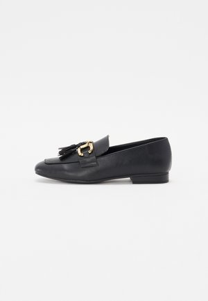 ONLLAUREN 1 HORSEBITE LOAFER - Slippers - black