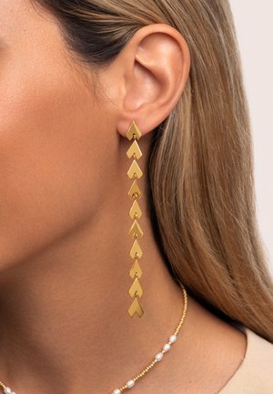 Singularu ARROW - Boucles d'oreilles - gold-coloured