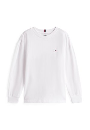 Tommy Hilfiger, ESSENTIAL T-SHIRT LS UNISEX - T-shirt à manches longues - white