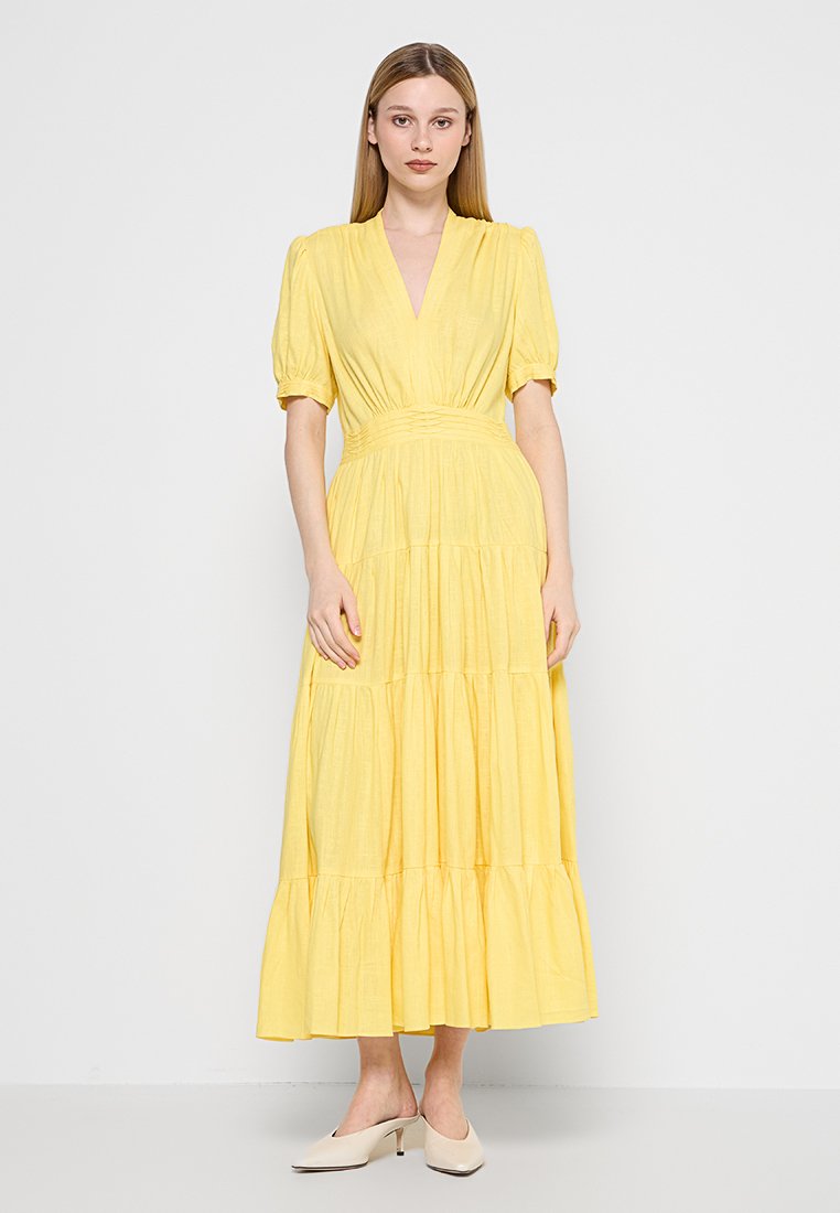 Diane von Furstenberg Maxi-jurk geel