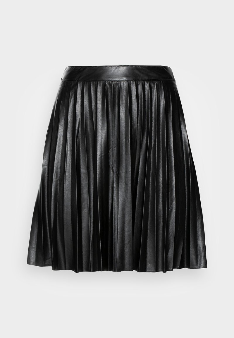 Glamorous Tall PLEATED HIGH WAISTED MINI SKIRT Mini skirt black