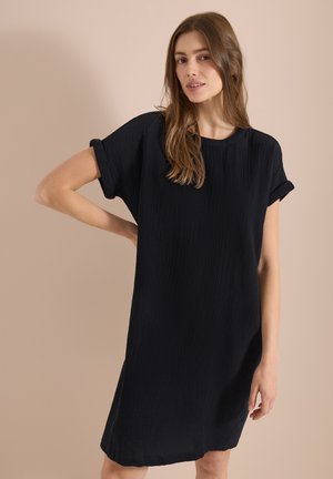 Cecil, Vestido camiseta - black