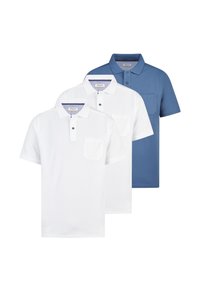 Niet geselecteerd, weiß   blau