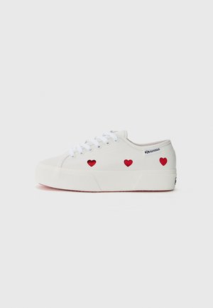 HEARTS - Sneakers laag - white/red