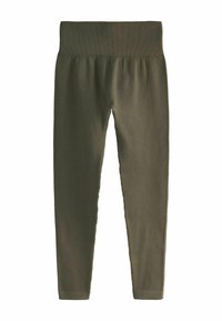 HIGH WAIST STANDARD - Leggings - khaki green