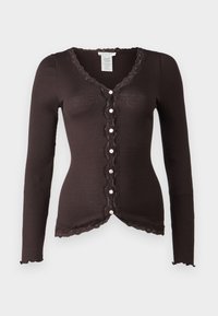 Rosemunde BABETTE CARDIGAN - Cardigan - dark espresso