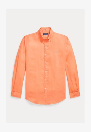 Polo Ralph Lauren CUSTOM FIT LINEN SHIRT - Košeľa - pompano orange