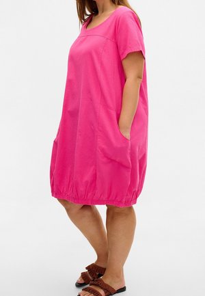 Freizeitkleid - pink