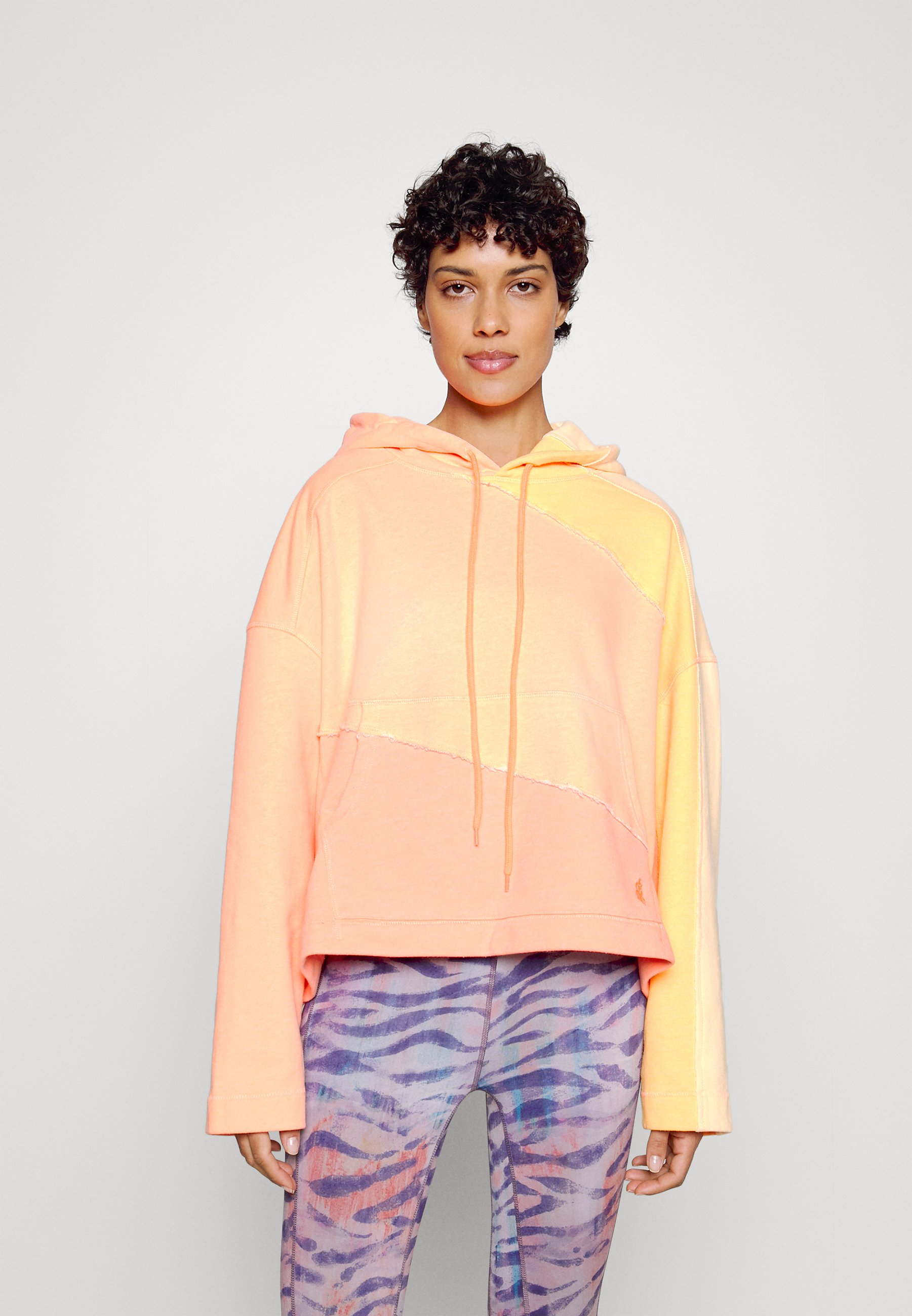 Hoodie - orange combo/orange 
