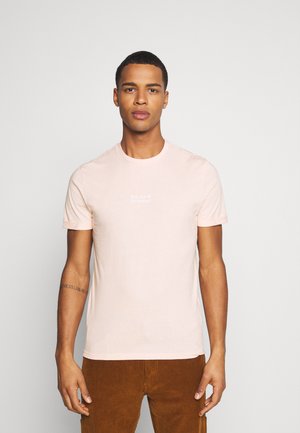 T-shirt med print - pink