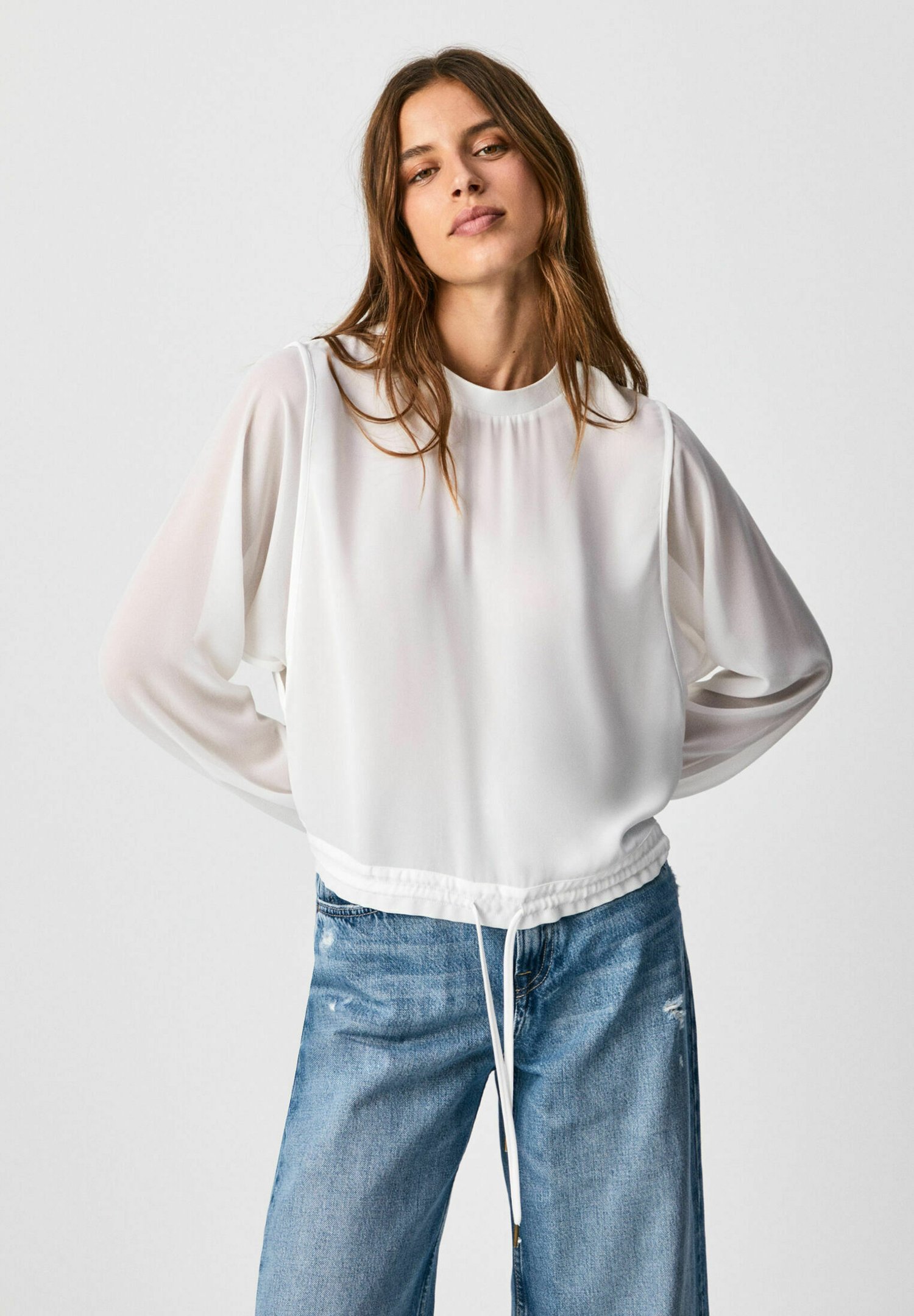 Pepe Jeans GISELA - Blusa - blanco off/crema - Zalando.es
