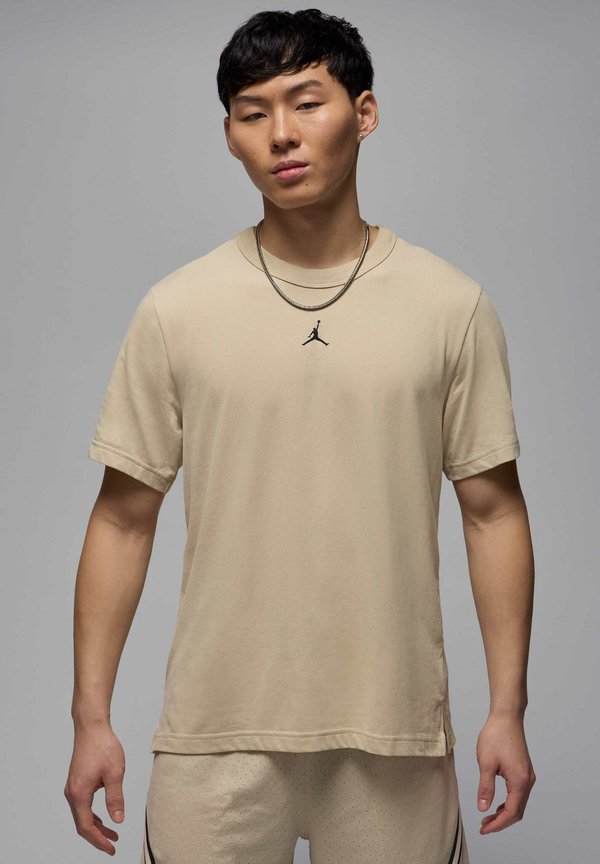 SHORT SLEEVE  - Basic T-shirt - beige