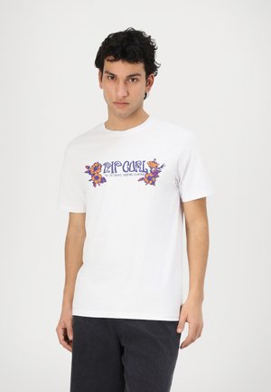 PARADISE TEE UNISEX - Print T-shirt - white