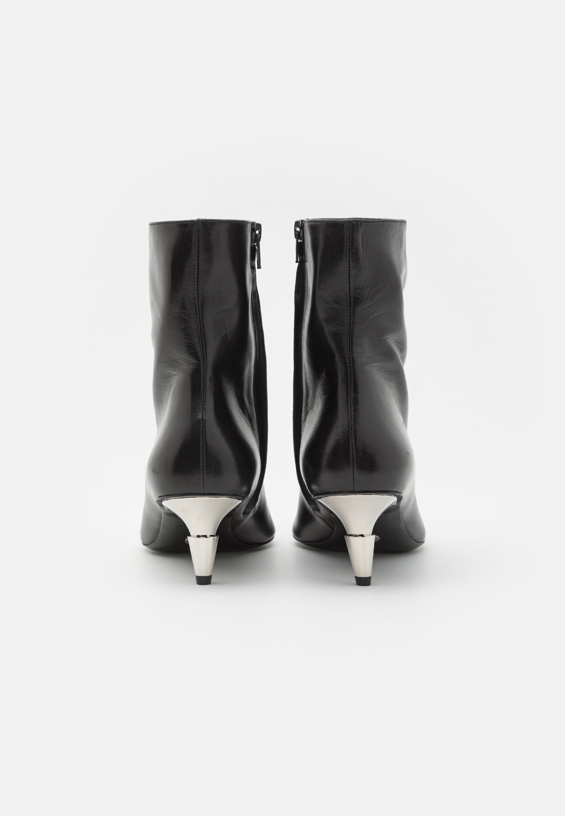 Talons Proenza Schouler En Acier Et Lézard - Taille EU 37 - Occasion - Style Peeptoe - Luxe