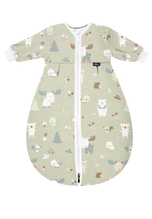 HERBST-/ WINTER – Nachtwäsche Schlafsack – baby forest