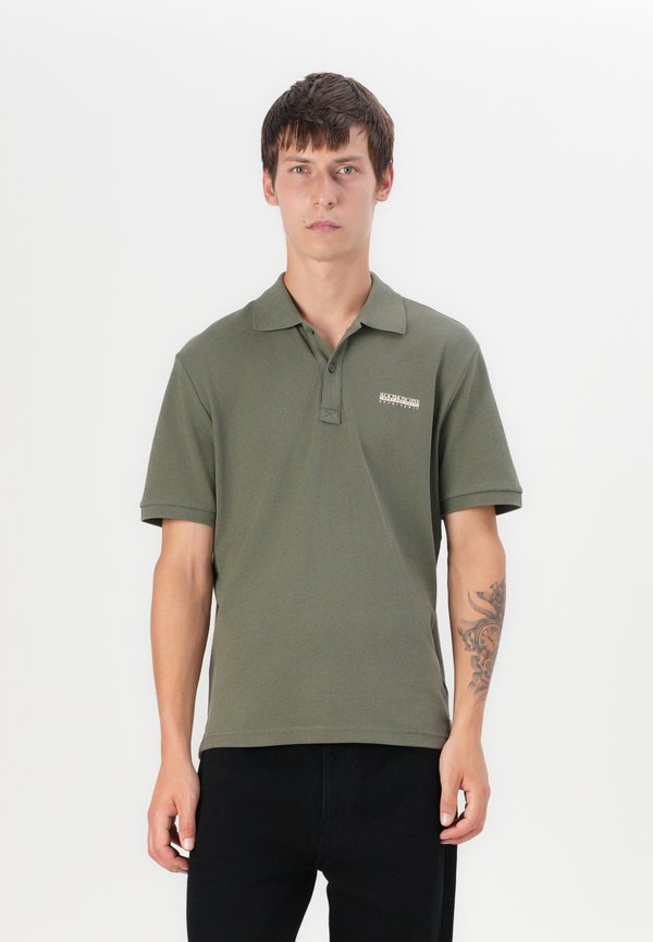 E-SMALL BOX  - Polo shirt - tea leaf