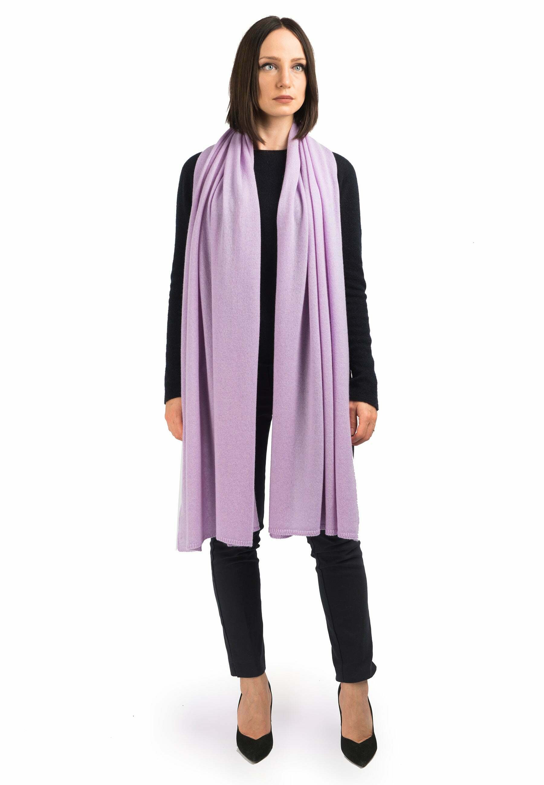 Dalle Piane Cashmere Scarf - lilla/lilac - Zalando.ie