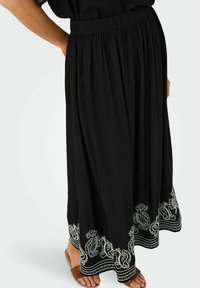 JDY RISSO - Maxi szoknya - black