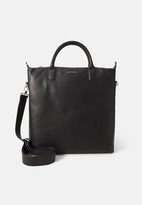 O'HARE PEBBLEGRAINED TOTE UNISEX - Veľká kabelka - black