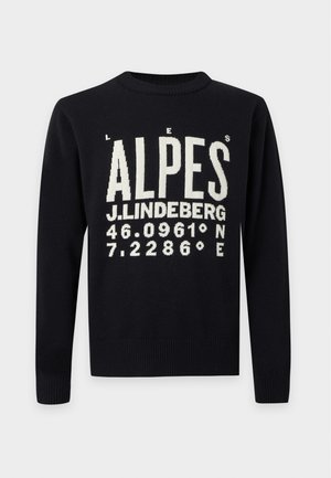 J.LINDEBERG, WILLIAM SWEATER - Trui - black