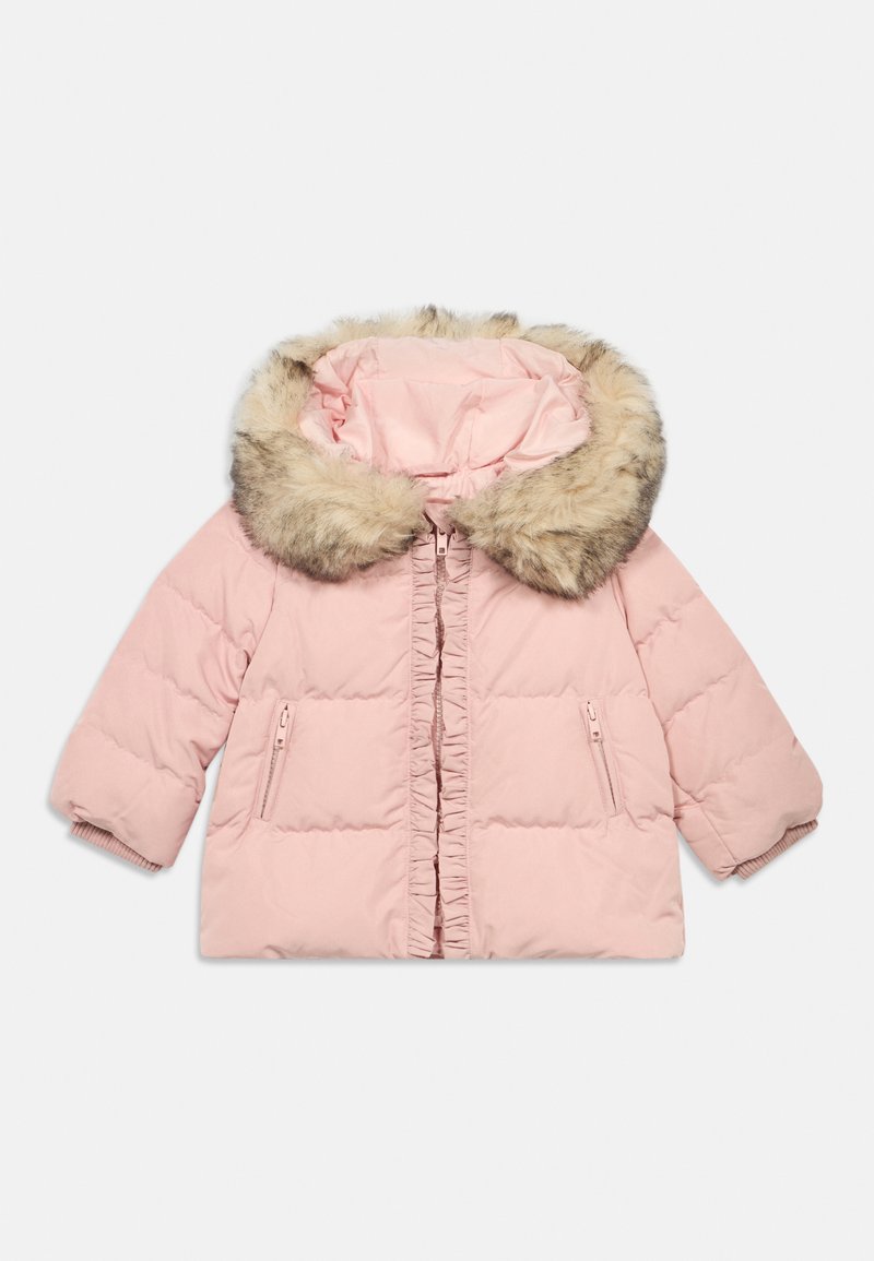 Monnalisa Gewatteerde jas donkerroze