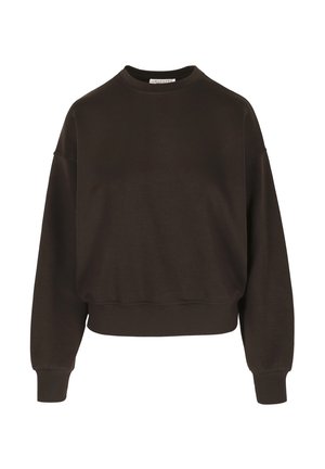 LolaLiza, RELAXED CREW NECK SWEATSHIRT RELAXED CREW NECK SWEATSHIRT - Sudadera - brown dark chocolate