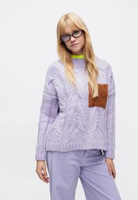 Dr. Bloom SWEATER WAFFLE - Pulover - lila