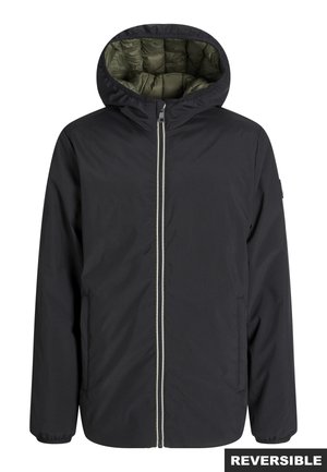 Jack & Jones Junior, JJEBROOK REVERSIBLE - Lagana jakna - black/olive